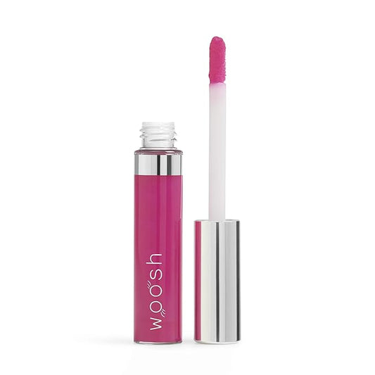 Woosh Beauty, Spin-On Lip Gloss, Hydrating Shea Butter, Lip