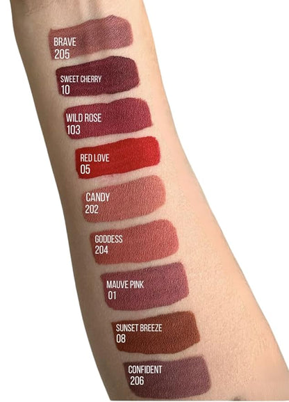 FARMASi Make Up Matte Liquid Lipstick, Long-Lasting Long-Lasting