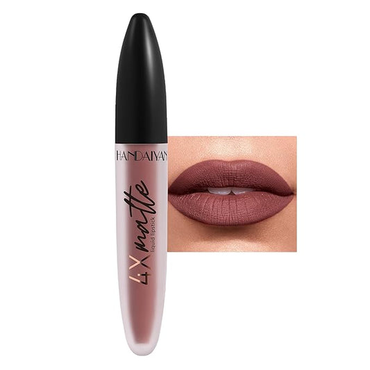 4X Matte Lipstick for Women, Waterproof Liquid Makeup Lipgloss