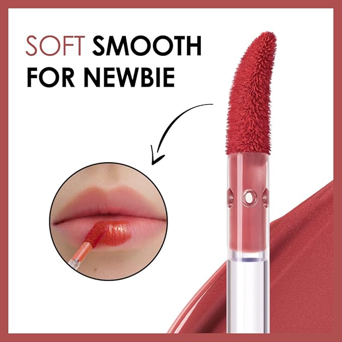 Matte Liquid Lipstick, Long Lasting Highly Pigmented Lip Long