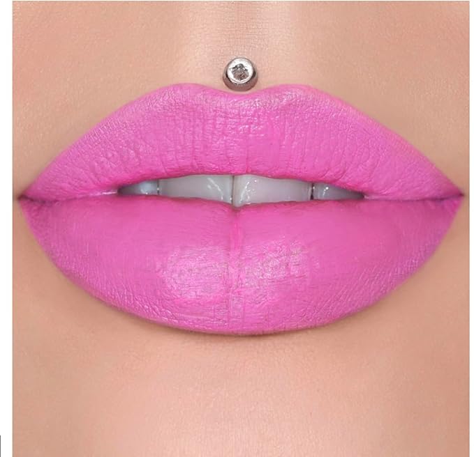 Jeffree Star Cosmetics Velvet Trap Pigment-Rich Lip Color with a Luxurious Velvet-Matte Texture Lipstick (Pink Messiah, Medium)
