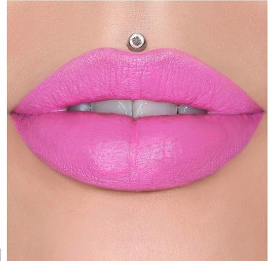 Jeffree Star Cosmetics Velvet Trap Pigment-Rich Lip Color with a Luxurious Velvet-Matte Texture Lipstick (Pink Messiah, Medium)