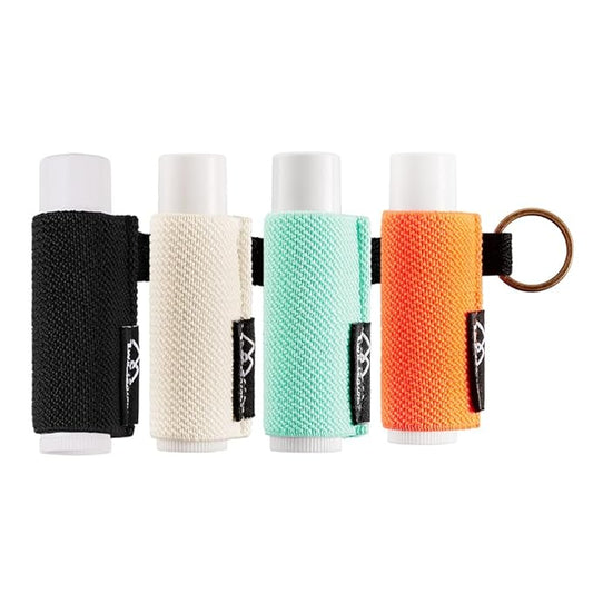 WK IEASON - Lip Balm Holder Keychain Clip Tight-Knit