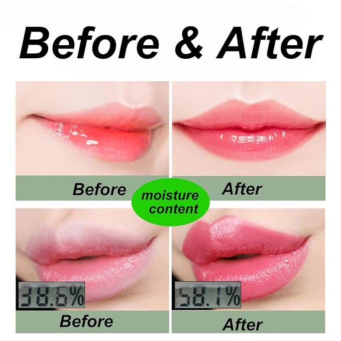 2 Pack Aloe Vera Lipstick, LemonSac Long Lasting Long