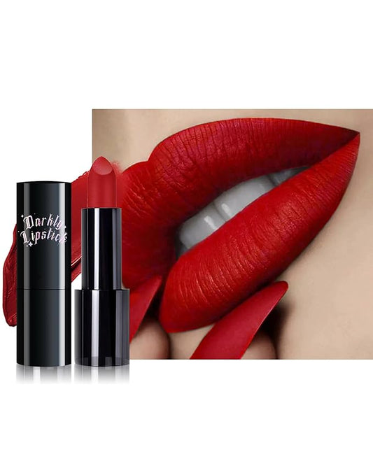 Red Lipstick Long Lasting for Women, Hydrating Matte Lipstick