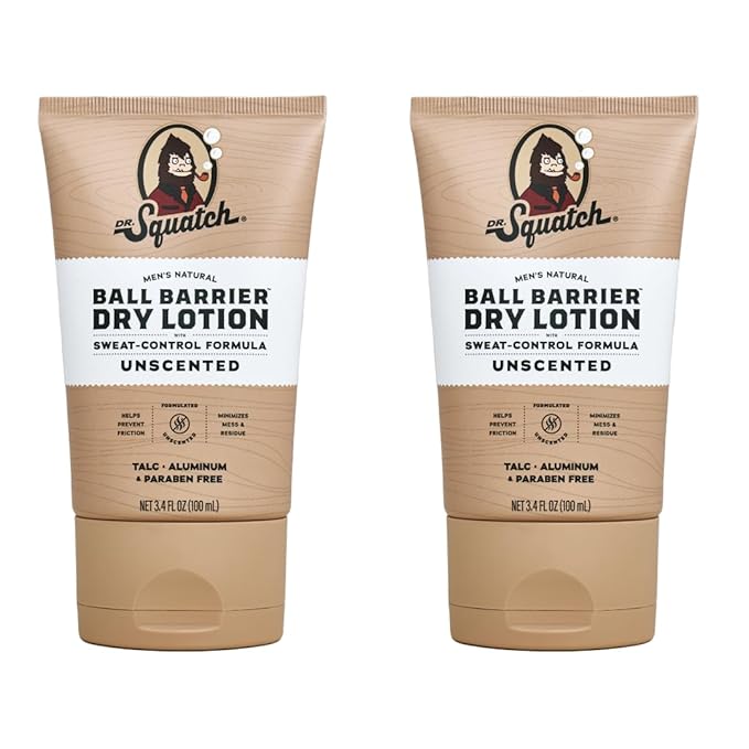 Dr. Squatch Ball Barrier Dry Lotion,