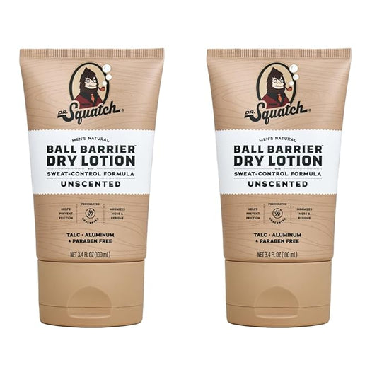 Dr. Squatch Ball Barrier Dry Lotion,