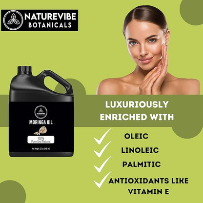 Naturevibe Botanicals Moringa Seed Oil 32