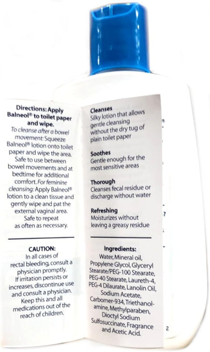 Balneol Hygienic Cleansing Lotion, 3.0 Oz - Buy Packs and Save (Pack of 4)