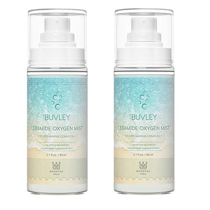Ceramide Oxygen Face Mist | Low pH, Vegan, Cruelty Free | Hydrating Refreshing Soothing Facial Mist Spray with Antioxidants 2.7 Fl Oz (2)