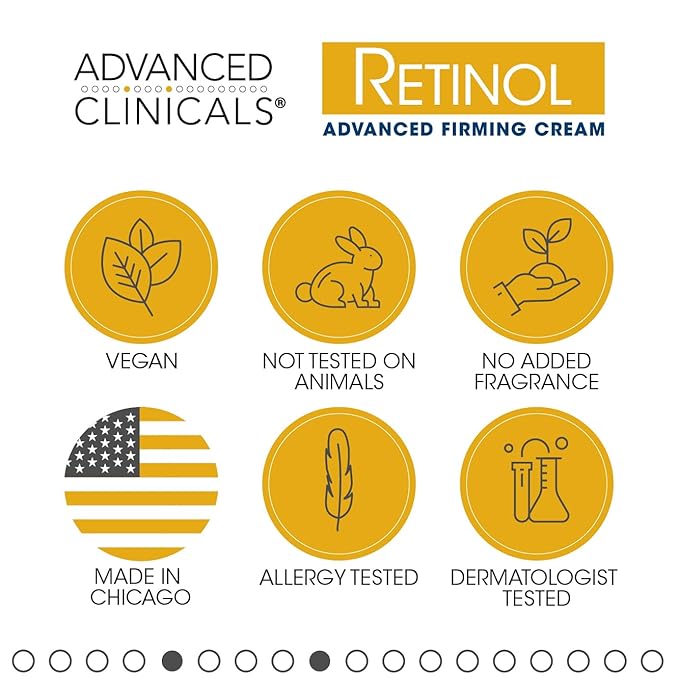 Advanced Clinicals Retinol Body Lotion + Sagging