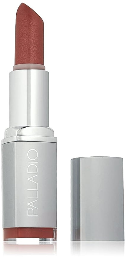 Palladio Herbal Lipstick, Rich Pigmented and Creamy Lipstick, Infused with Aloe Vera, Chamomile & Ginseng, Prevents Lips from Drying, Combats Fine Lines, Long Lasting Lipstick, Amethyst
