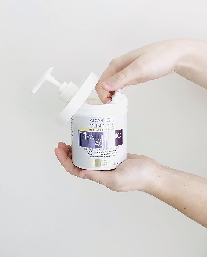 Advanced Clinicals Hyaluronic Acid Body Lotion Hydrating