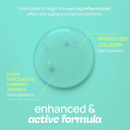 Under Eye Patches – 24 Hydrogel Pads, Hydrating & Restoring Sets with Seaweed and Chamomile