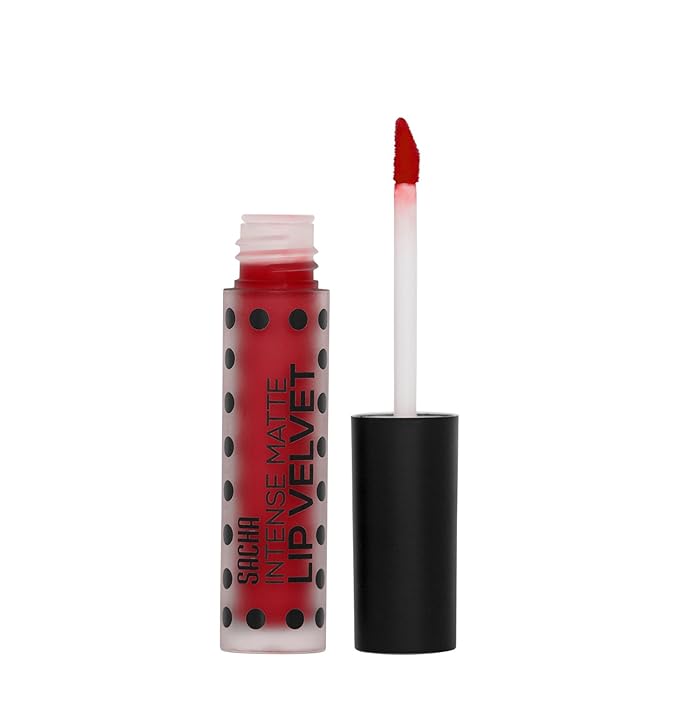Sacha Cosmetics Intense Matte Lip Velvet, Long Lasting Long