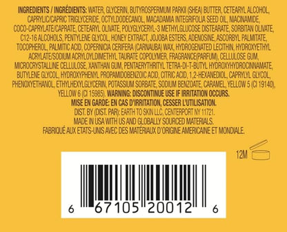 Earth To Skin Honey Manuka Calming Night Cream – Nourishing Moisturizer with Shea Butter, Macadamia Oil & Glycerin – 2.0 fl oz