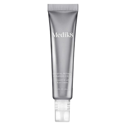 Medik8 Crystal Retinal Ceramide Eye 10 - Gentle Vitamin A Eye Cream - Reduces Appearance of Wrinkles - Perfect for Sensitive Skin - 0.5 ml