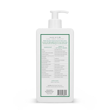 Native Body Lotion Contains Naturally Derived Plant-Based Moisturizers for Women and Men | Restores Dry Skin, Eucalyptus & Mint, 16.5 fl oz