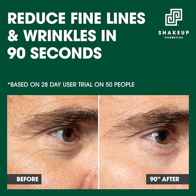 Mens Eye Cream, Lifting & Firming Formula, Helps Reduce Fine Lines and Crow's Feet, Hydrating with Peptides & Caffeine, 15ml. Aka. AGE DEF-EYE