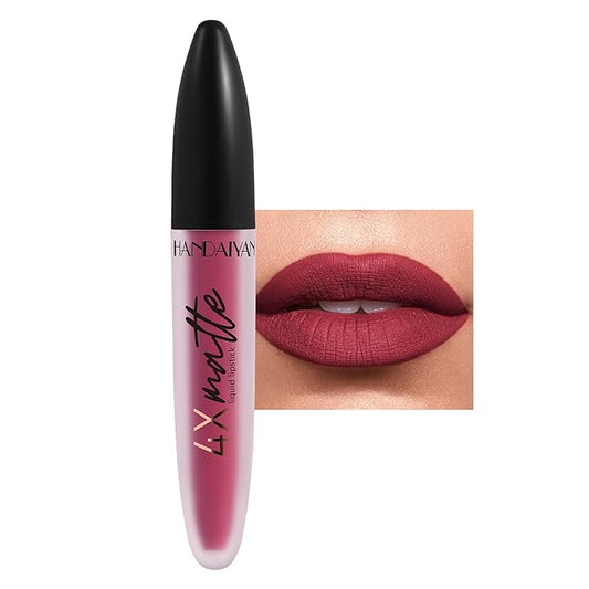 4X Matte Lipstick for Women, Waterproof Liquid Makeup Lipgloss