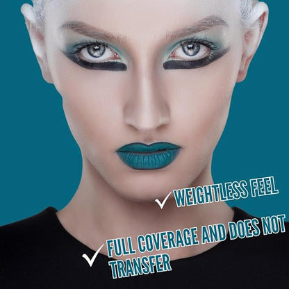 Mynena Teal Blue Long-Lasting Matte Liquid Lipstick | Intense Color, Smudge-Proof & Waterproof | Comfortable, Hydrating Shea Butter | Vegan & Cruelty-Free | Ivy