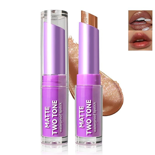 Double Colors 2 in 1 Lipstick and Lip Long