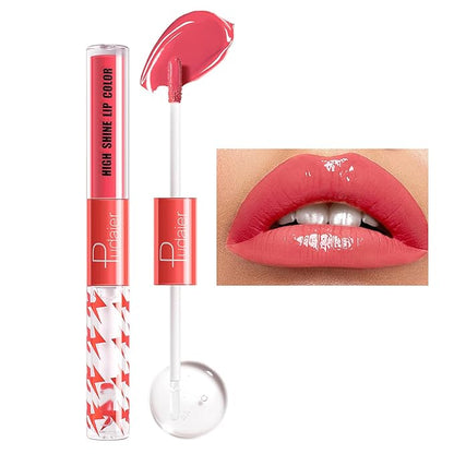 Liquid Lipstick with Clear Lip Gloss, Liquid Lip Gloss,