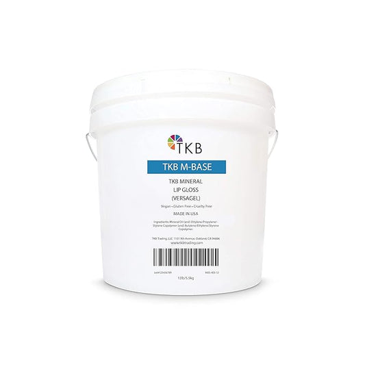 TKB Mineral Lip Gloss (M-Base) | Clear Versagel 12lb