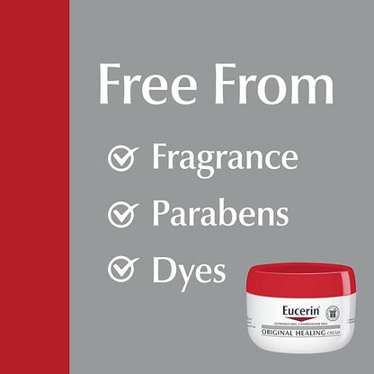 Eucerin Original Healing Cream, Unscented Body 16 Oz