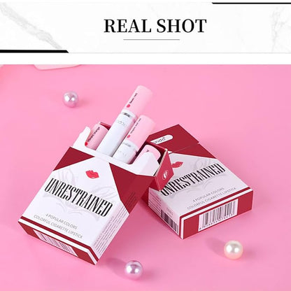 4 Colors Tube Cigarette Lipstick, Little Cigarette Lipstick Cigarette