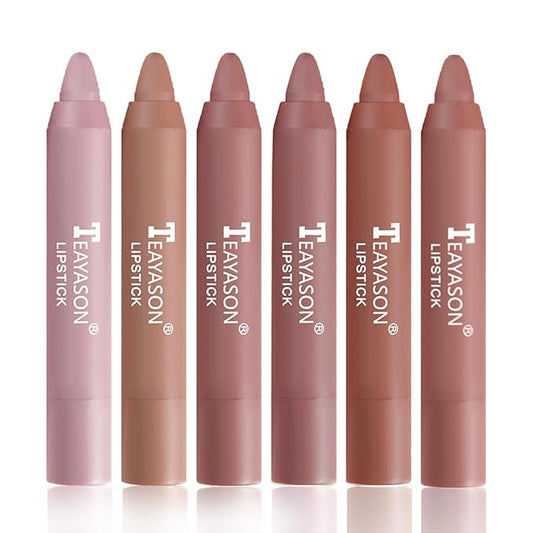 Nude Lipstick Set Matte Lipstick Waterproof Long Lasting Long