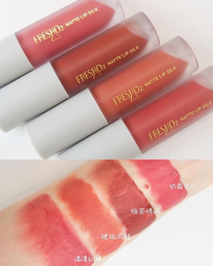 FreshO2 | Ripened-Matte Lip Silk | Long Lasting, Long