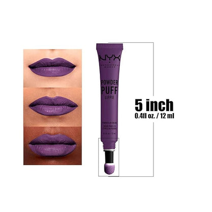 Powder Puff Lippie Lip Cream Makeup Lipstick Paint Net Wt 0.4 fl oz / 12 ml Free ZipBag (PPL14 : SENIOR CLASS)