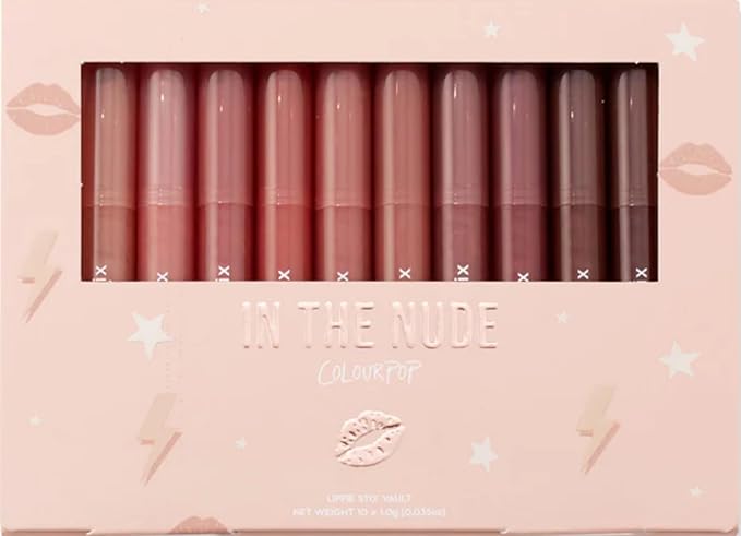 Colourpop IN THE NUDE Lippie Stix Vault Set Vegan
