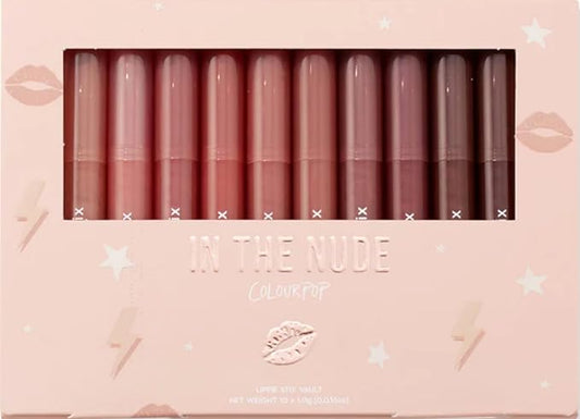 Colourpop IN THE NUDE Lippie Stix Vault Set Vegan