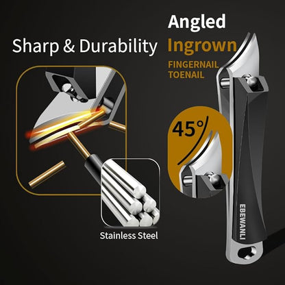 Ingrown Nail Clippers, Slanted Curved