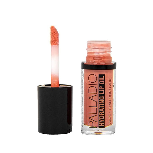 Palladio Hydrating Lip Oil Infused with Hyaluronic Acid, Hydrating
