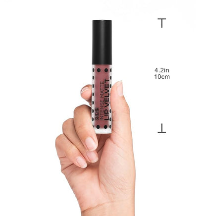 Sacha Cosmetics Intense Matte Lip Velvet, Long Lasting Long