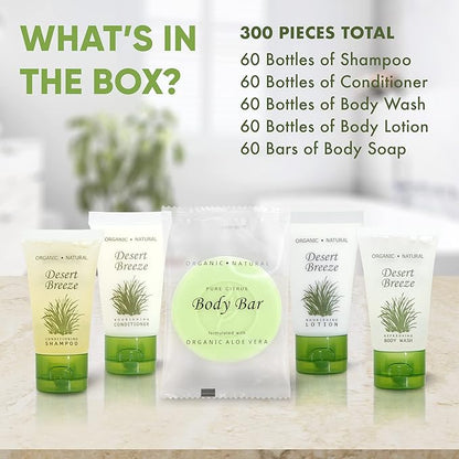 Desert Breeze Hotel Soaps and Toiletries 1oz