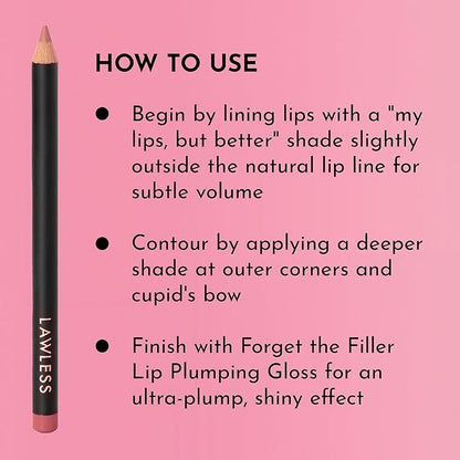 Lawless Forget the Filler Definer Liner - Pink Forget