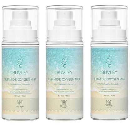 Ceramide Oxygen Face Mist | Low pH, Vegan, Cruelty Free | Hydrating Refreshing Soothing Facial Mist Spray with Antioxidants 2.7 Fl Oz (3)