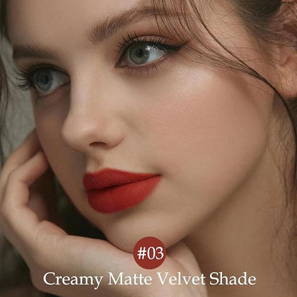Boobeen Soft Matte Velvet Lip Glaze Liquid Lipstick Glaze