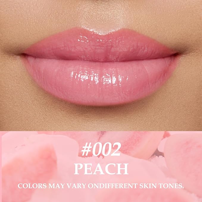 Hydrating Lipstick Color Changing，Moisturizing Lip Balm,Lip Care Products Dry Lips Long-Lasting Fruit Flavoured Lipstick