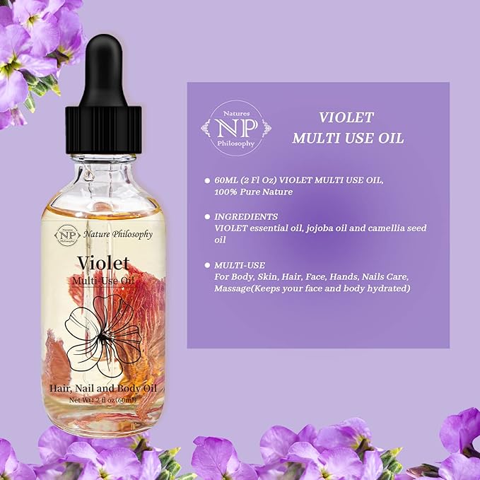 NP NATURES PHILOSOPHY Violet Multi-Use Oil