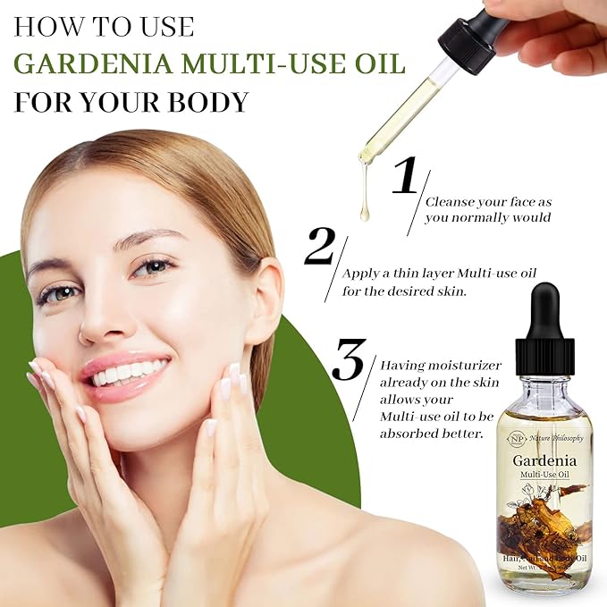 NP NATURES PHILOSOPHY Gardenia Multi-Use Oil