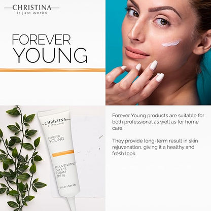'-CHRISTINA- Forever Young Eye Cream with SPF 15 | Cream with Vitamin K Hydrates, Rejuvenates, Revitalizes the Skin 30ml