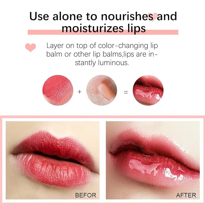 Plumping Lip Oil, Hydrating Lip Gloss
