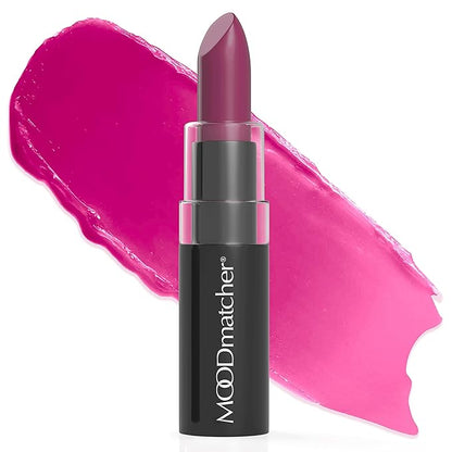 MOODmatcher Original Color Changing Lipstick – 12 Hours Long-Lasting, Moisturizing, Smudge-Proof, Glamorous Personalized Color, Premium Quality – Made in USA (Purple)