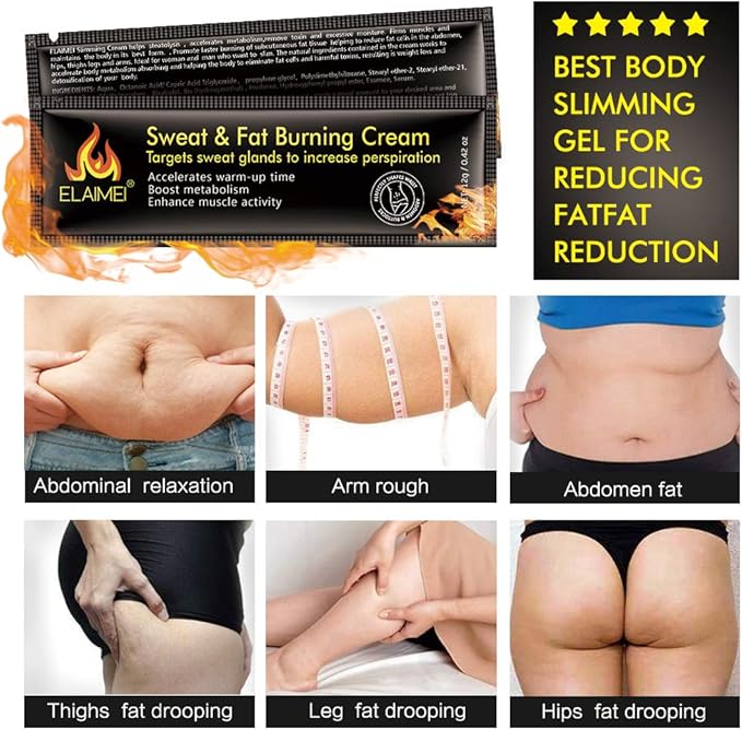 10 Pack Hot Cream, Workout Enhancer