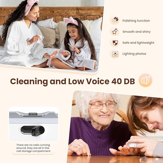 Electric Nail Clipper,Automatic Nail Clipper,Rechargeable